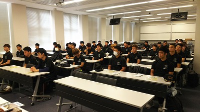 大阪経済法科大学 水防団協力団体説明会 1